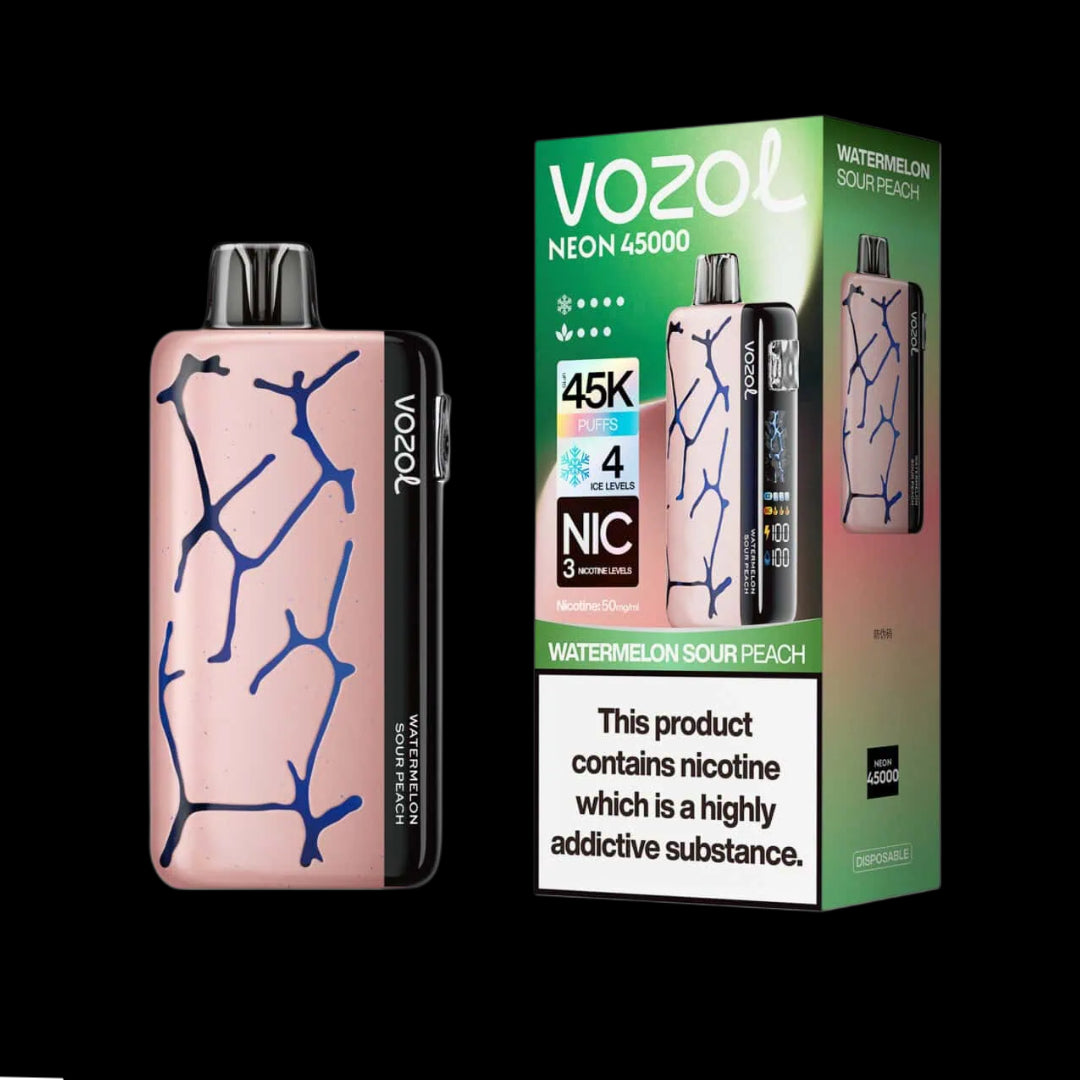 VOZOL NEON 45000 Watermelon Sour Peach