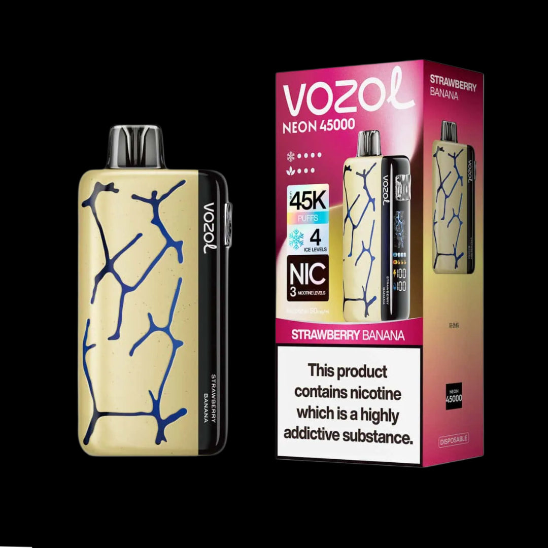 VOZOL NEON 45000 Strawberry Banana