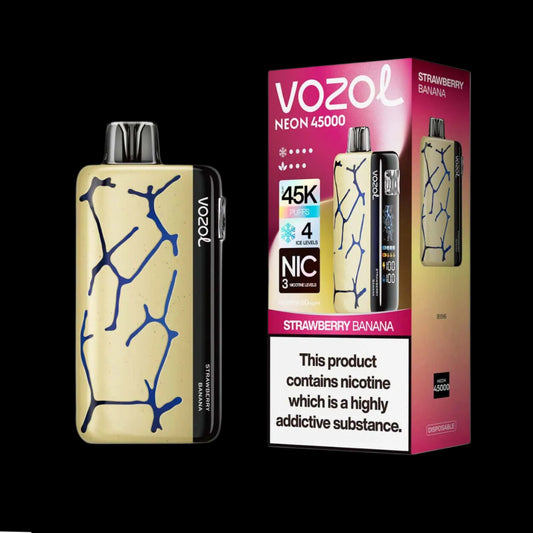 VOZOL NEON 45000 Strawberry Banana
