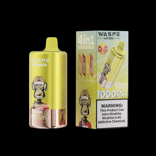 WASPE 100K 4in1 Strawberry Banana | Strawberry Red Bull | Strawberry Mango | Pink Lemonade
