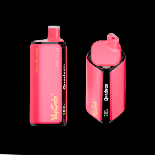 VAPSOLO QUADS 80K Black Ice Dragon Fruit | Lemon Lime | Love 66 | Watermelon Ice