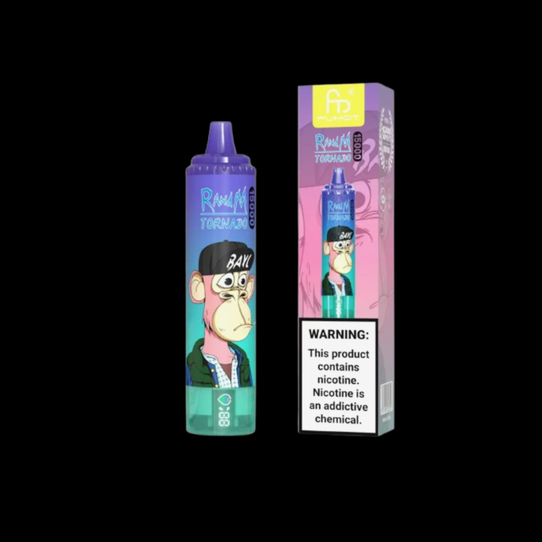 RandM Tornado 15000 Blueberry, Bubblegum