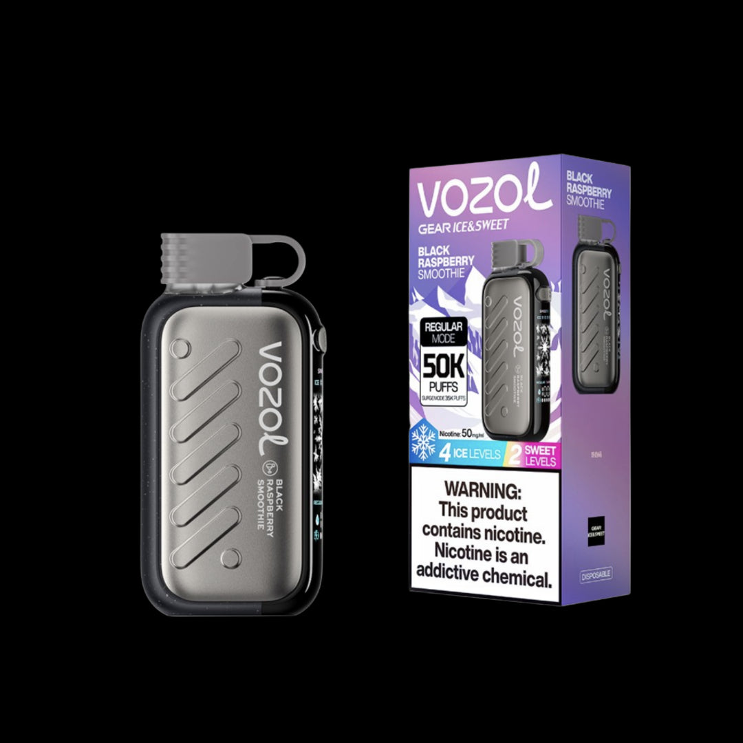 VOZOL ICE & SWEET 50K Black Raspberry Smoothie