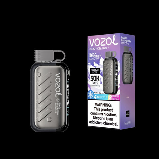 VOZOL ICE & SWEET 50K Black Raspberry Smoothie