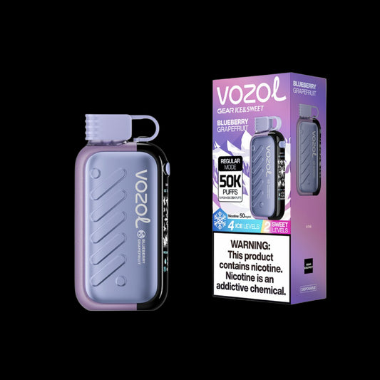 VOZOL ICE & SWEET 50K Blueberry Grapefruit